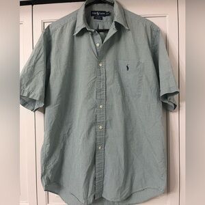 Ralph Lauren Green Casual Button Down Shirt